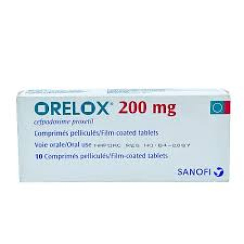 Orelox 200mg Cefpodoxime